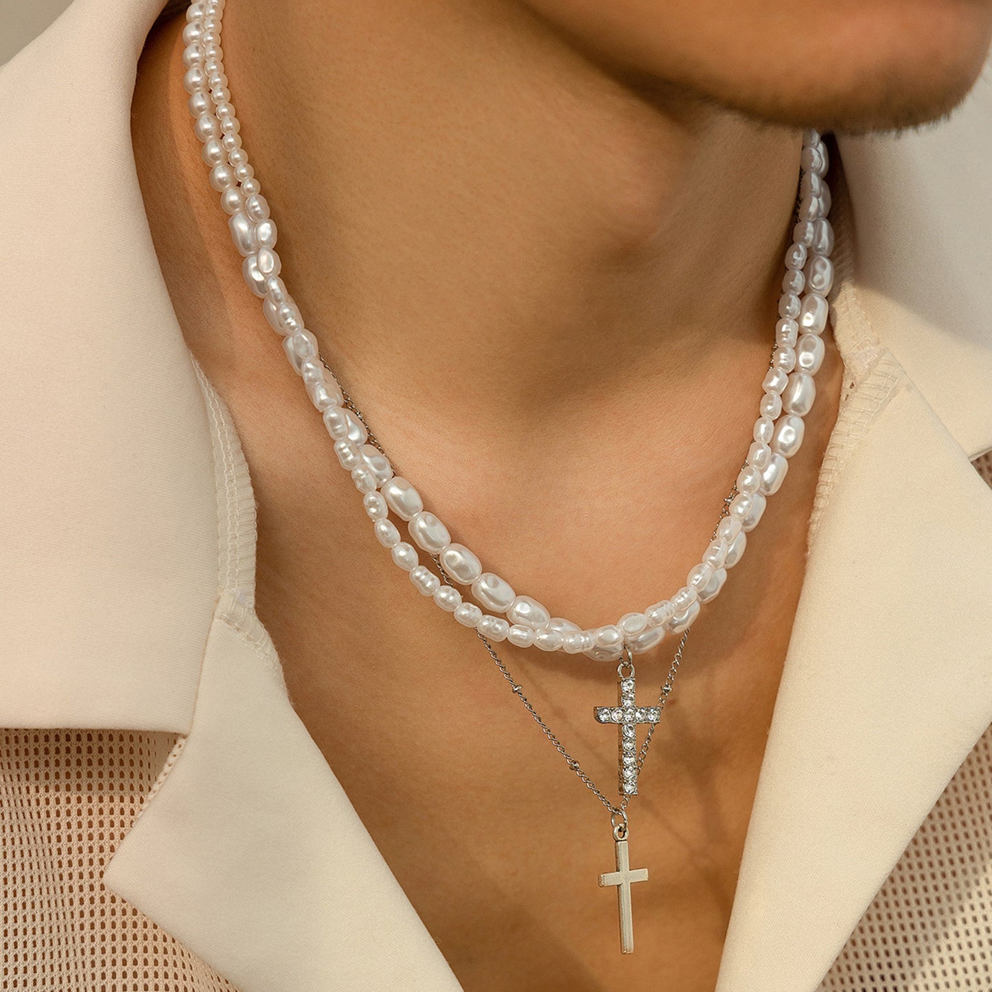 Pearl Layered Necklace