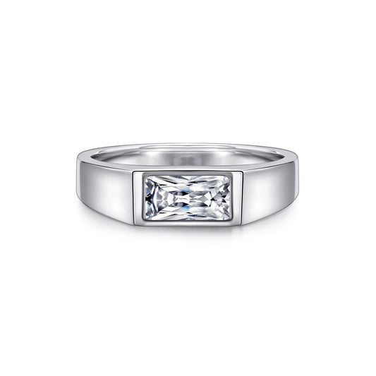 Baguette Signet Ring