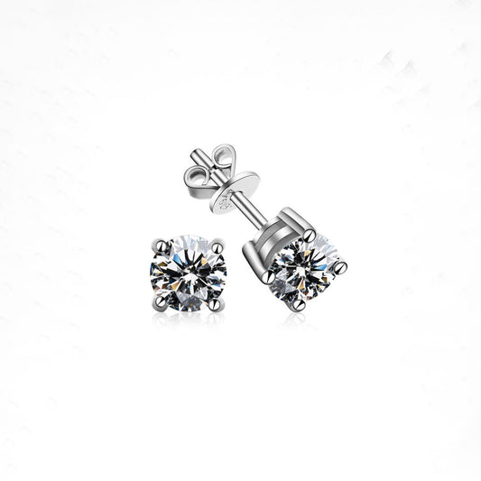 Moissanite Studs