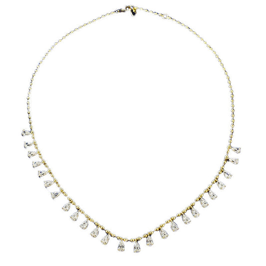 Teardrop Beaded Necklace