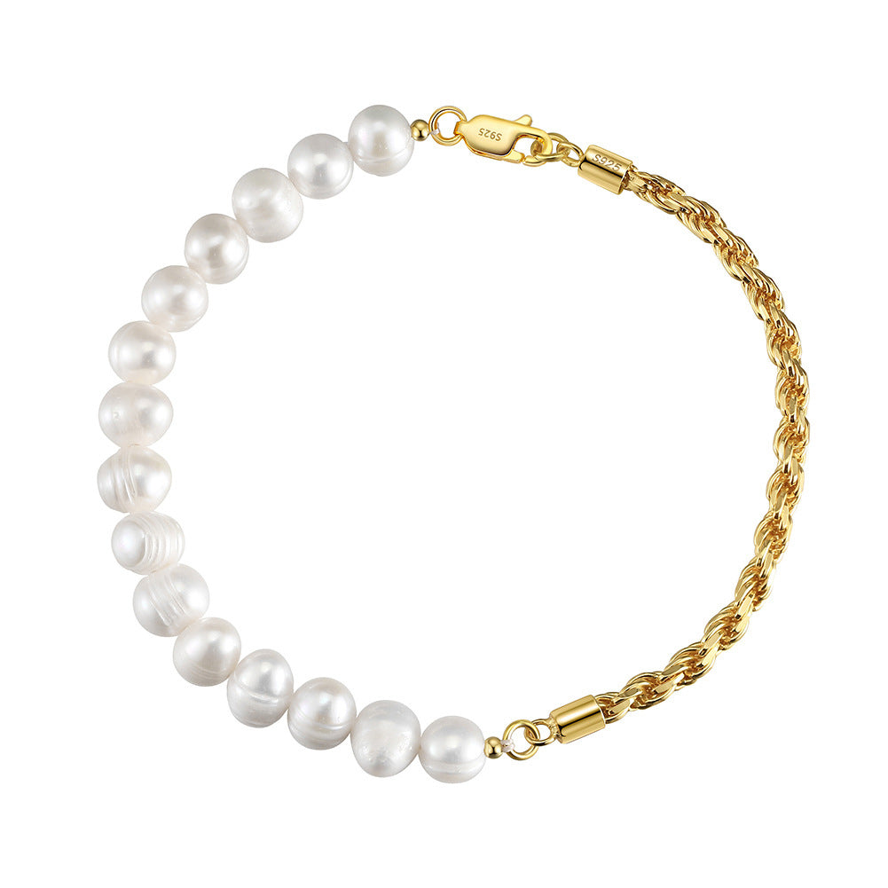 Pearl Twisted Bracelet