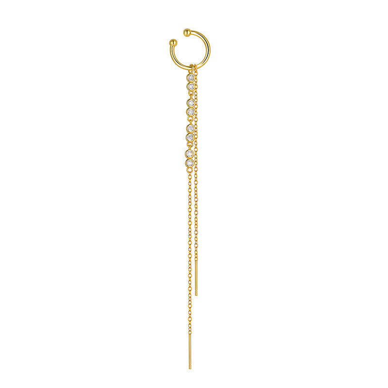 Tassel Teardrop Ear Cuff