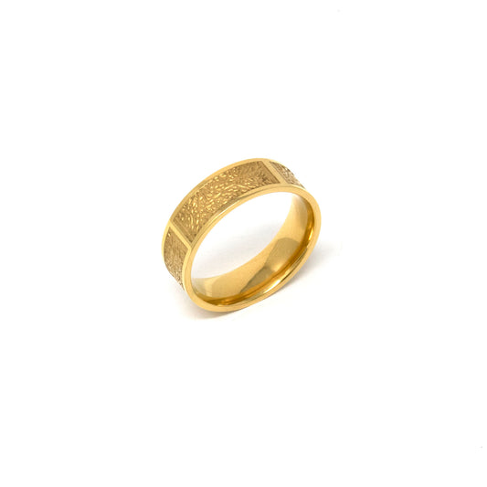 Textured Gold Band